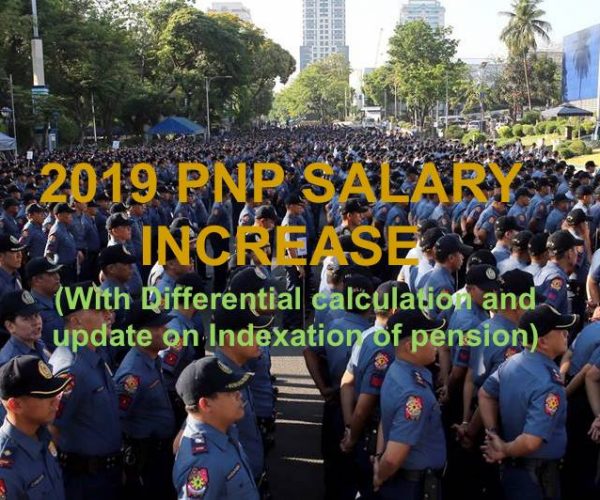 pnp salary increase 2019